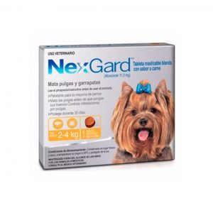 Nexgard 2 4kg 1 comprimido3