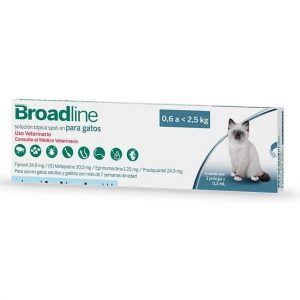 Pipeta Broadline gato menor 25kg