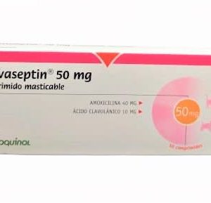 Clavaseptin 50 mg 10 Comprimidos