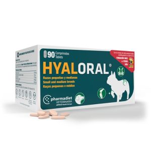 Hyaloral Razas pequenas y medianas 90 Comprimidos