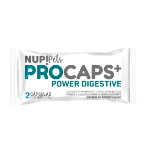 Nup! Pets Procaps Power Digestive 2 cápsulas