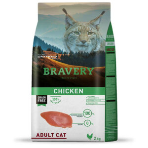 Bravery Cat Chicken Adult 2kg