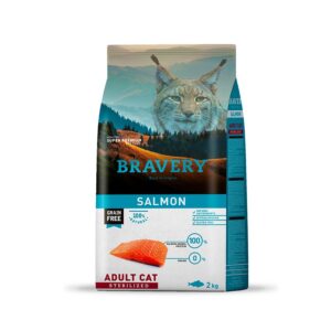 Bravery Cat Salmon Adult Sterilized 2kg