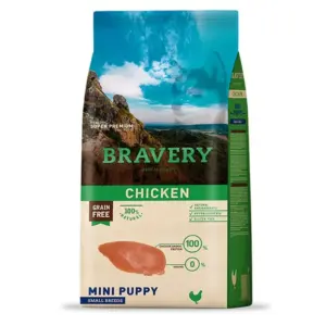 Bravery Dog Chicken Mini Puppy 2kg