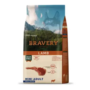 Bravery Dog Lamb Mini Adult 2kg