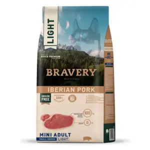 Bravery Dog Light Iberian Pork Mini Adult 2kg