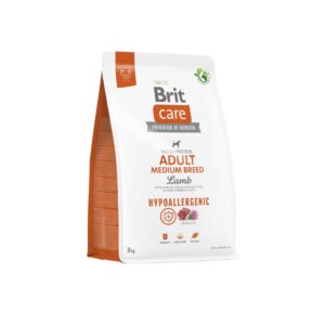 Brit Care Dog Hypo Adult Medium Lamb 3kg